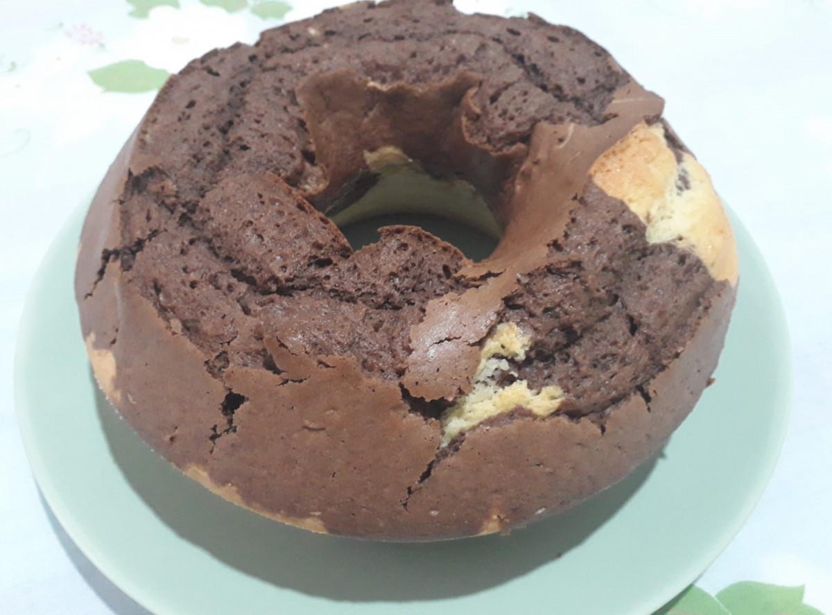 Torta vaniglia e cioccolato