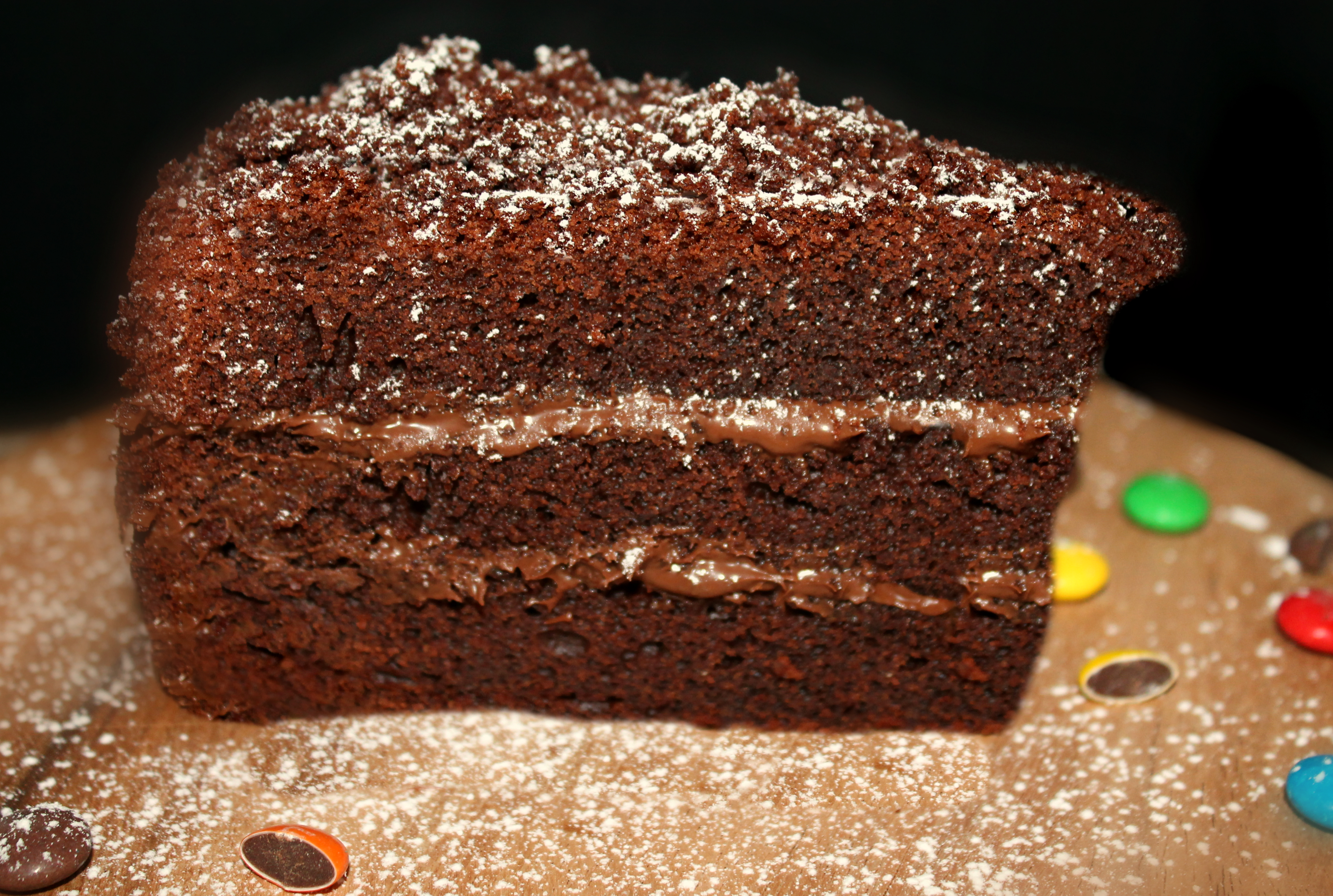 Torta veloce al cioccolato fondente