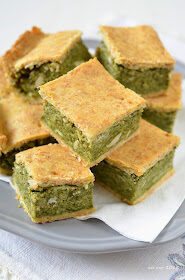 Torta verde di erbe spontanee (tarassaco e piantaggine)