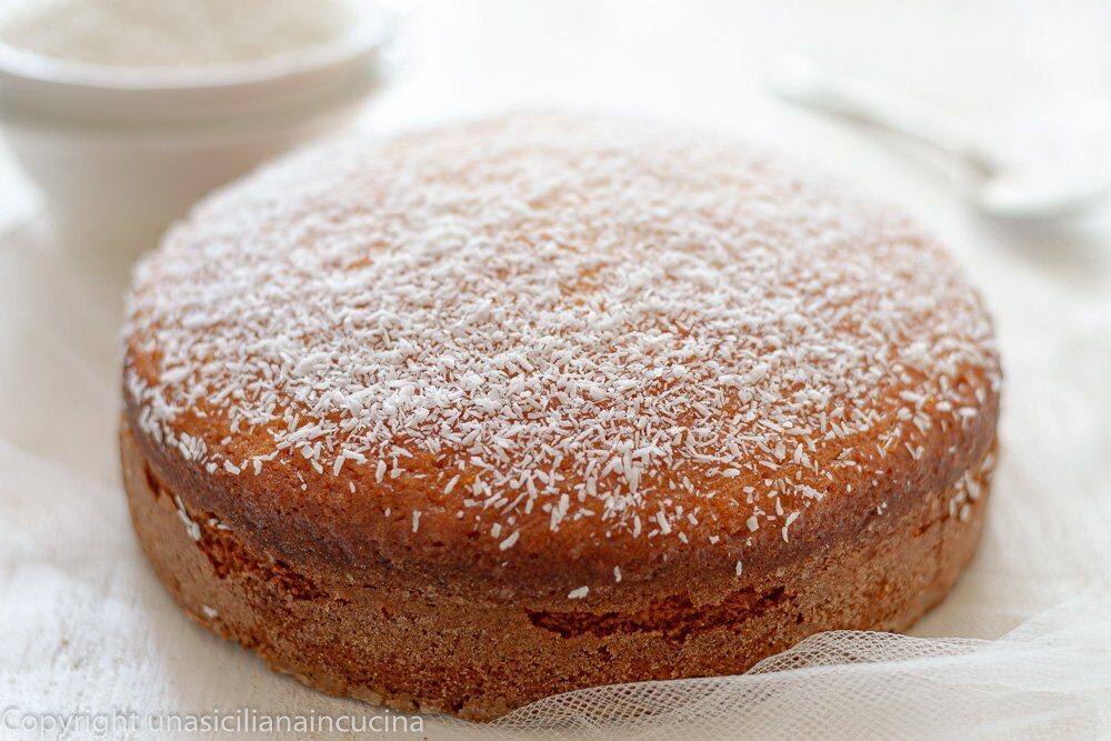 Torta yogurt e cocco semplice
