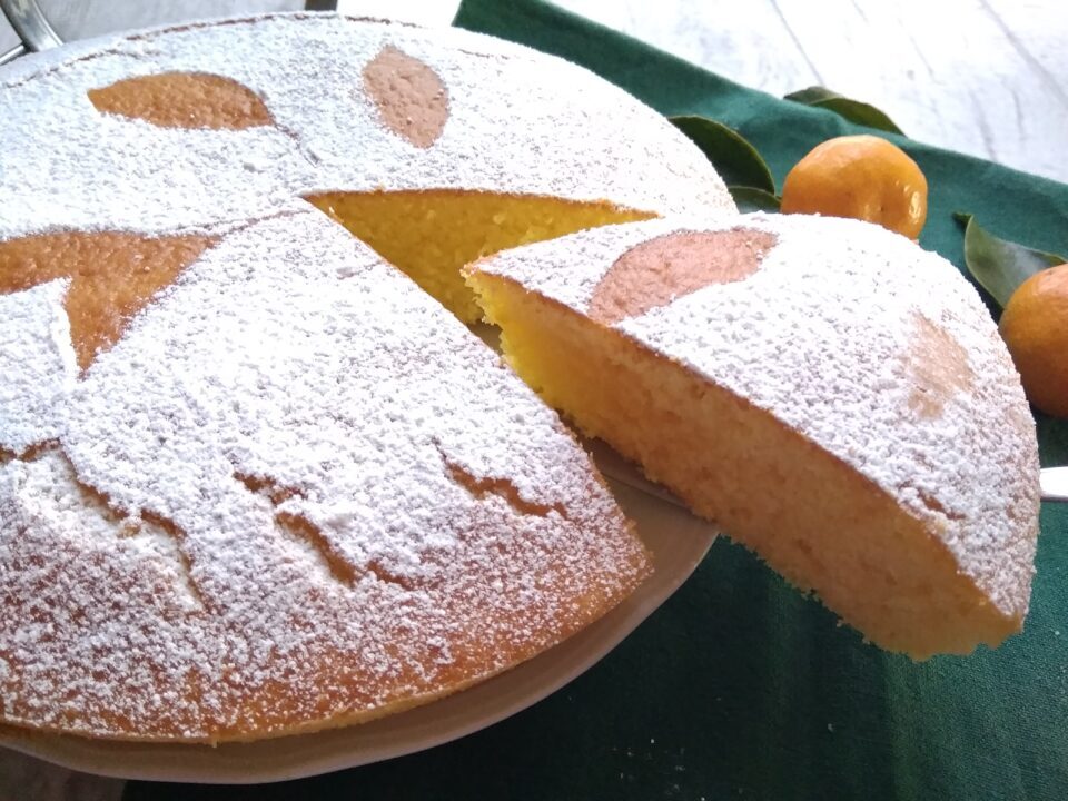 Torta yogurt e mandarini