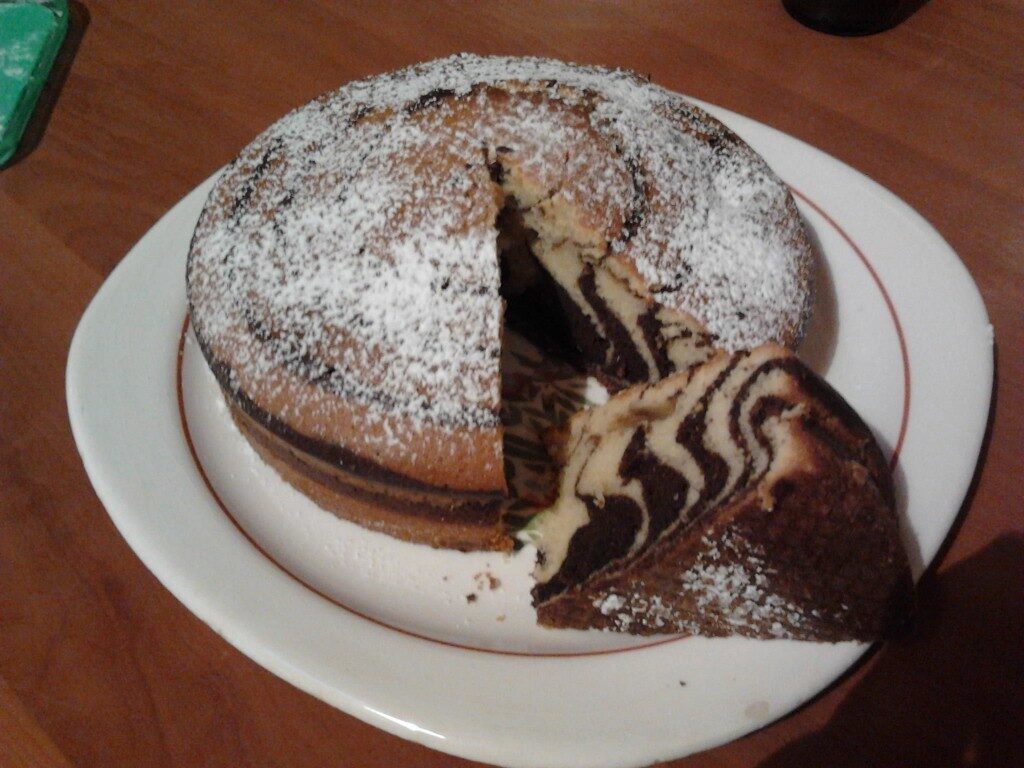 Torta zebrata