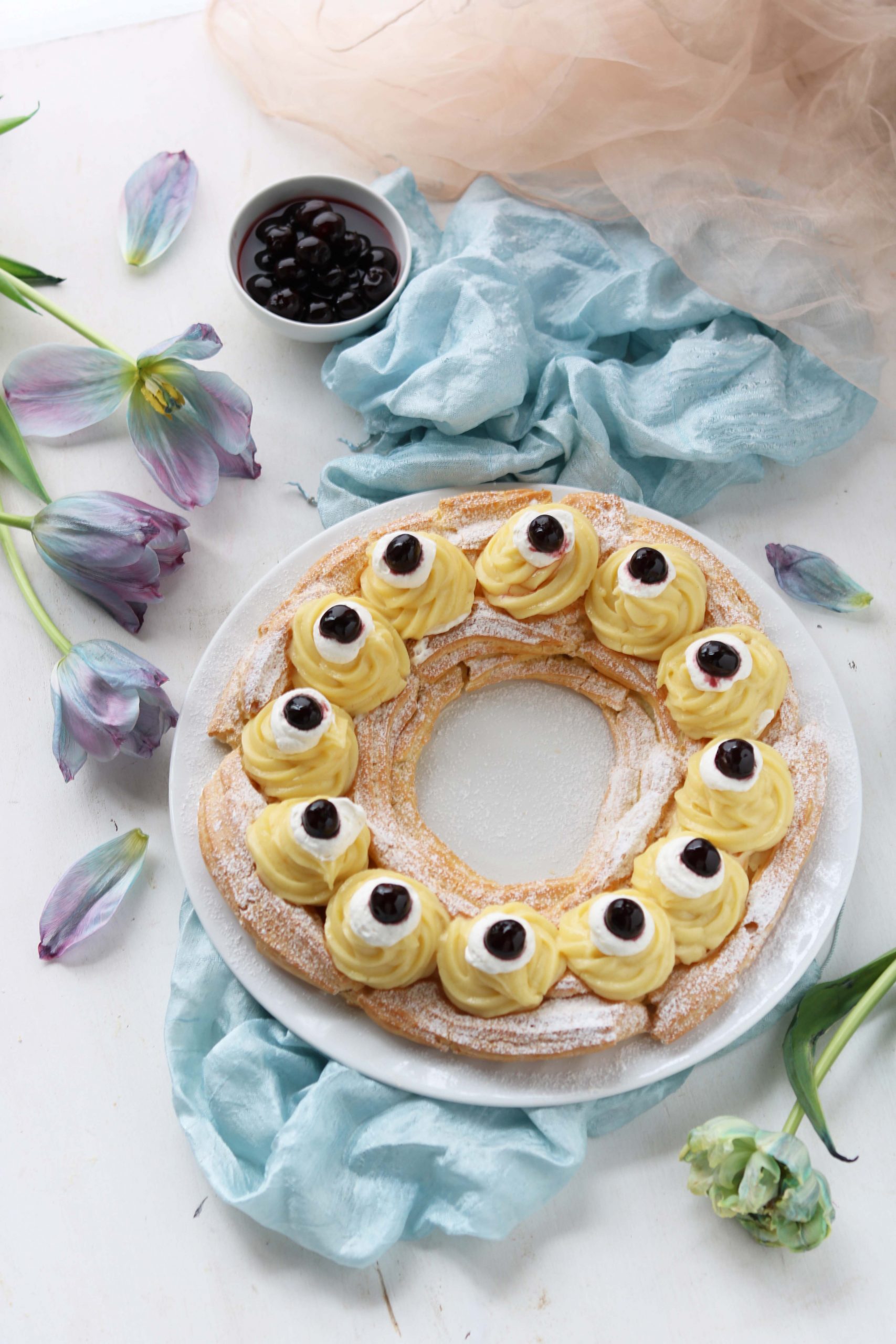 Torta zeppola di san giuseppe
