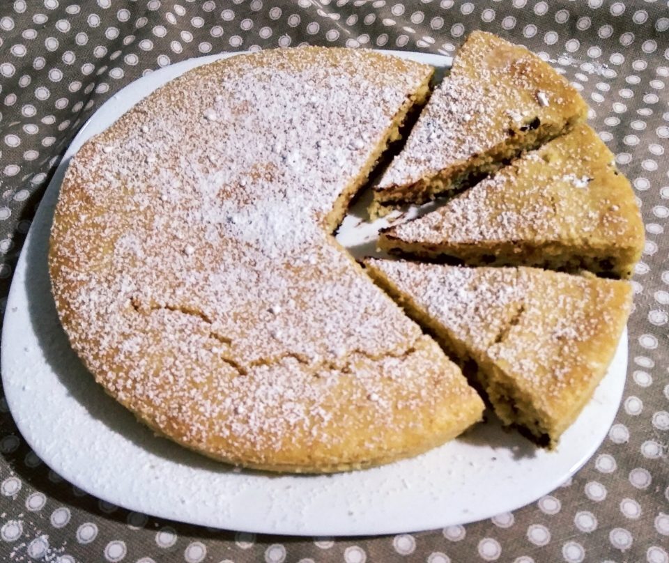 Torta zucca e cioccolato