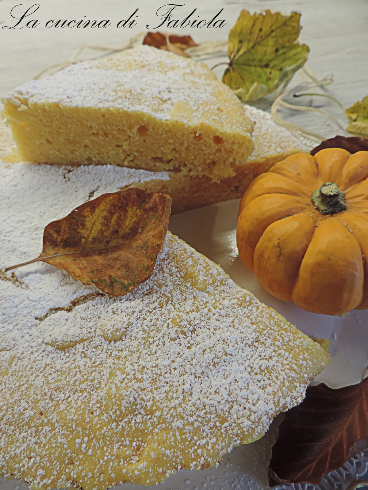 Torta zucca ricotta al microonde (solo 9 minuti di cottura)