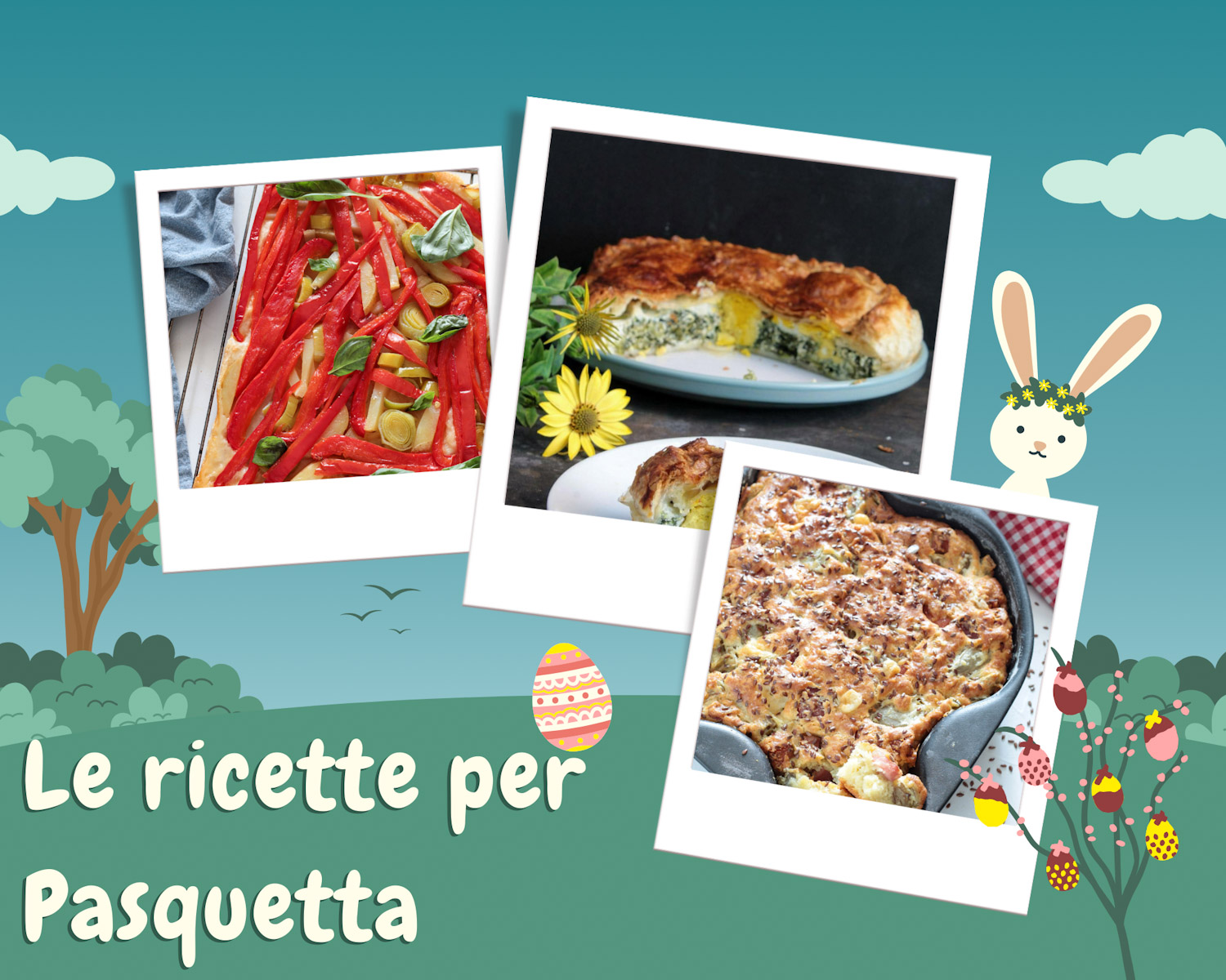 Torte e rustici per pasquetta