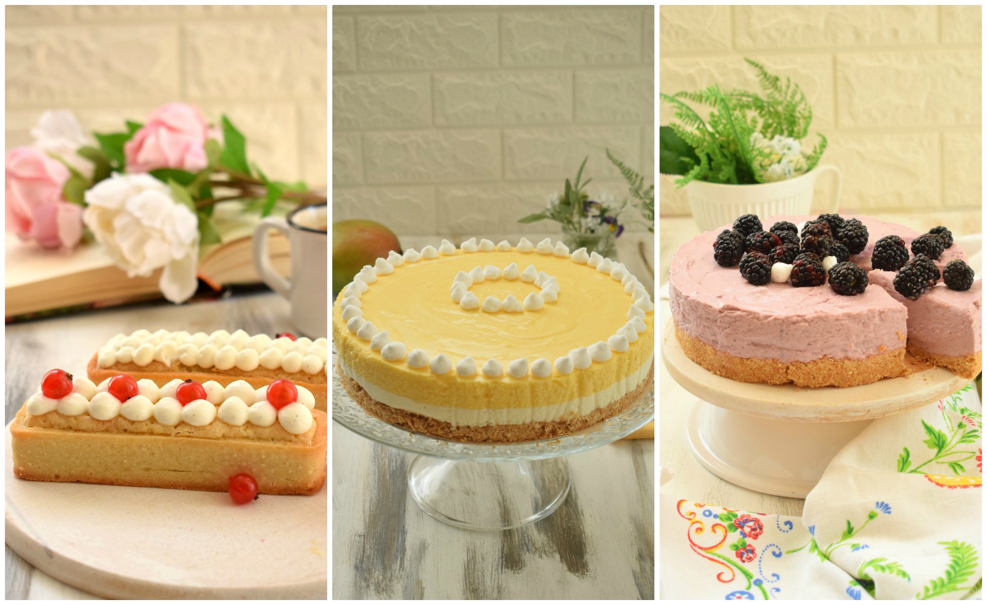 Torte fresche estive