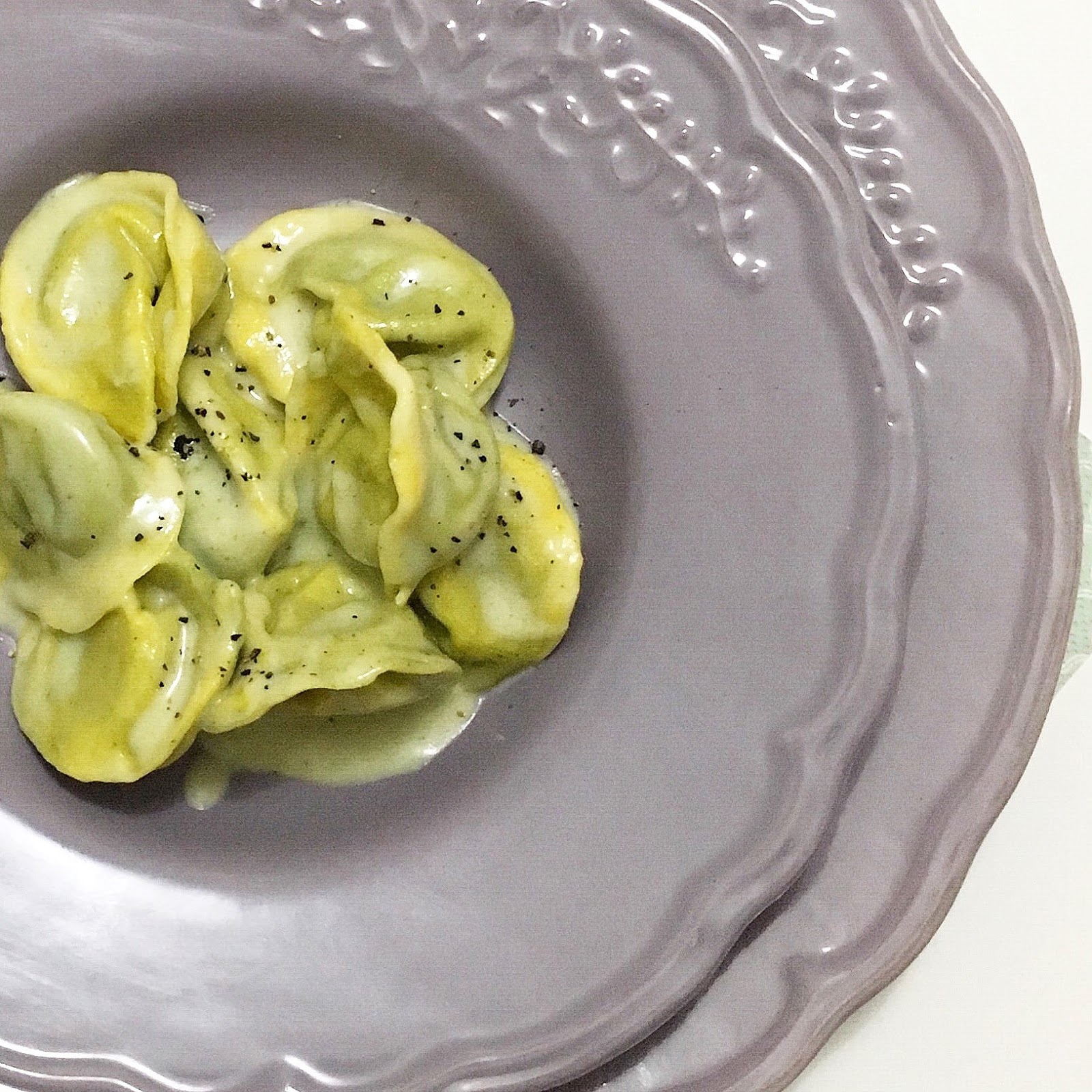 Tortelli al pesto di cavolo nero e brie