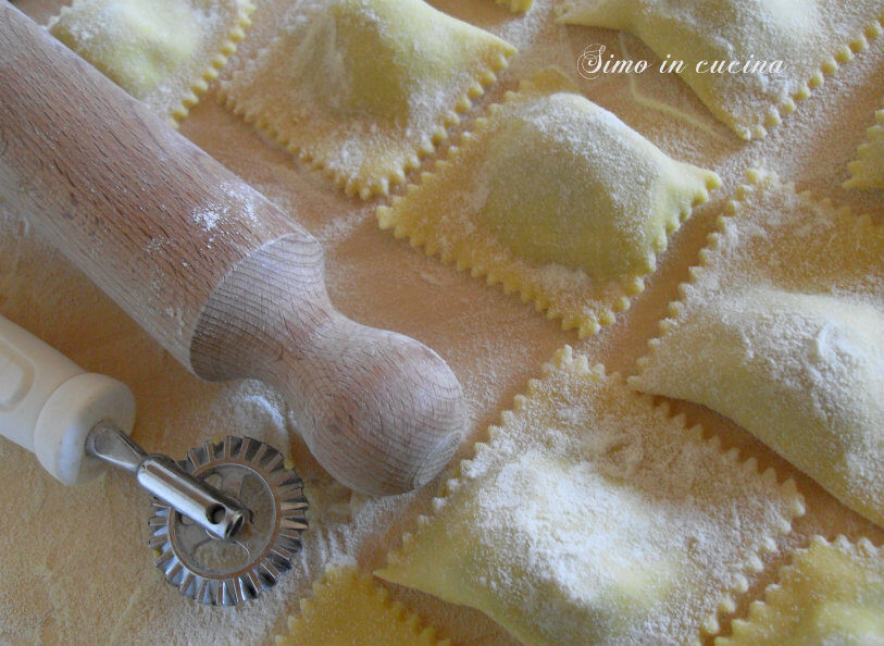 Tortelli con borragine