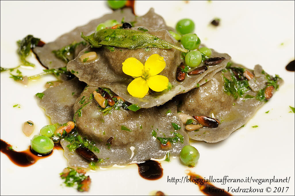 Tortelli di grano arso