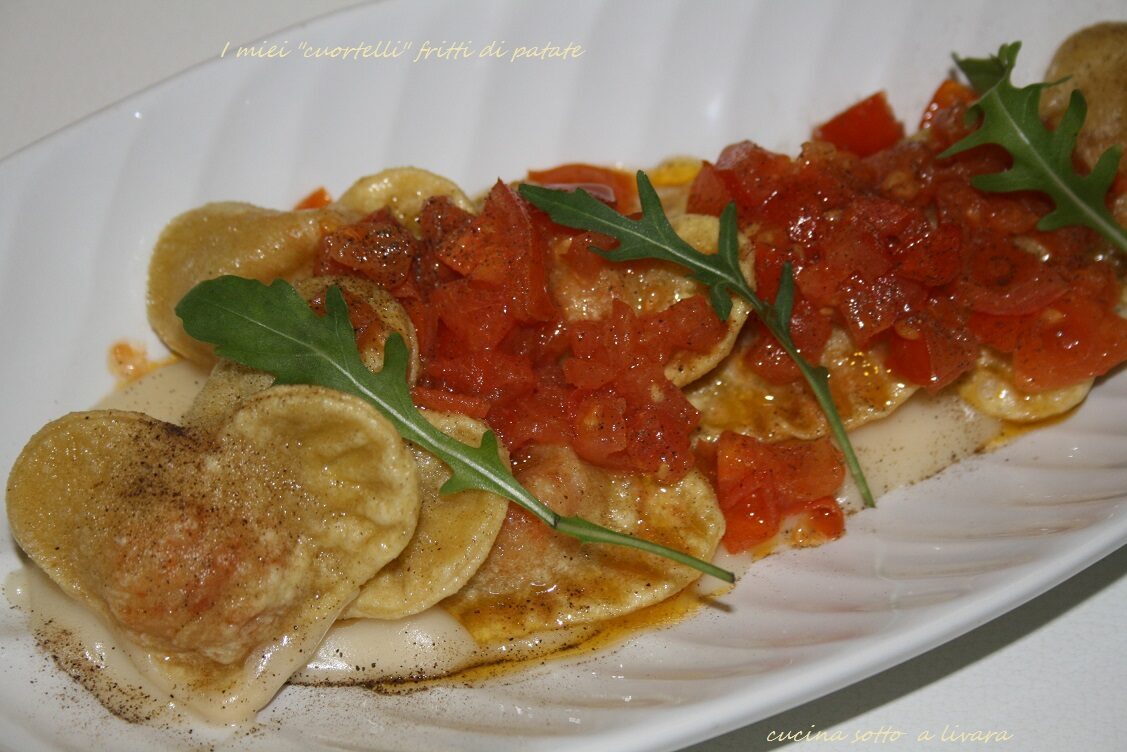 Tortelli di patate fritti