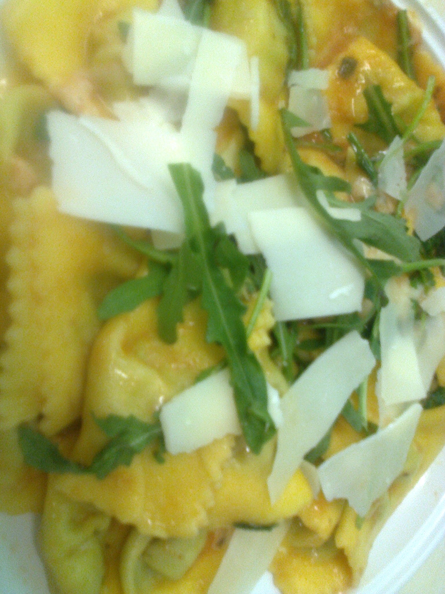 Tortelli grana e rucola