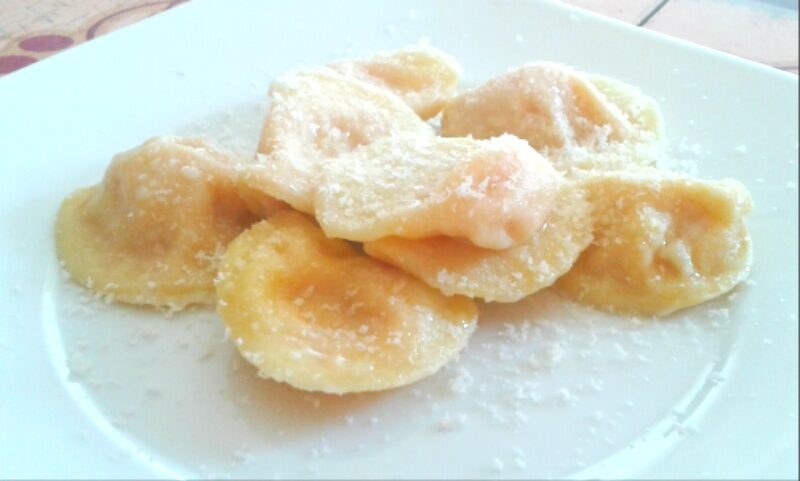 Tortelli mezzaluna alla zucca