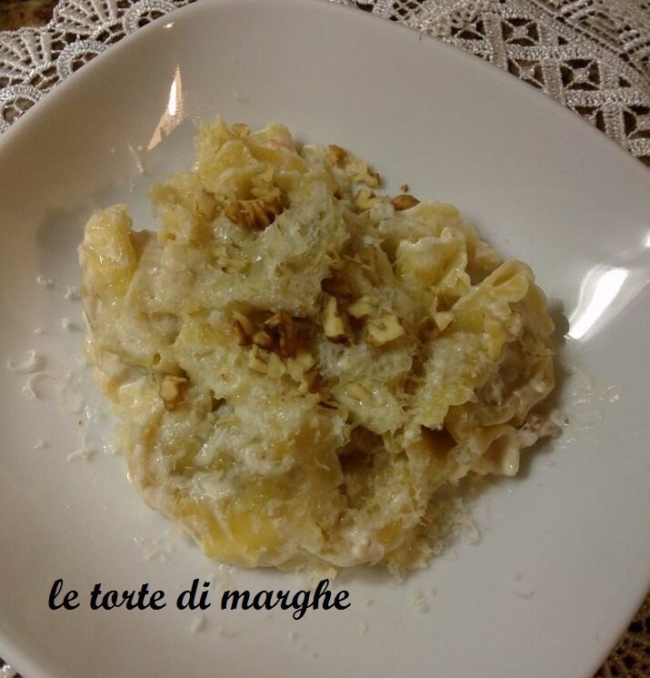 Tortelli noci e gorgonzola