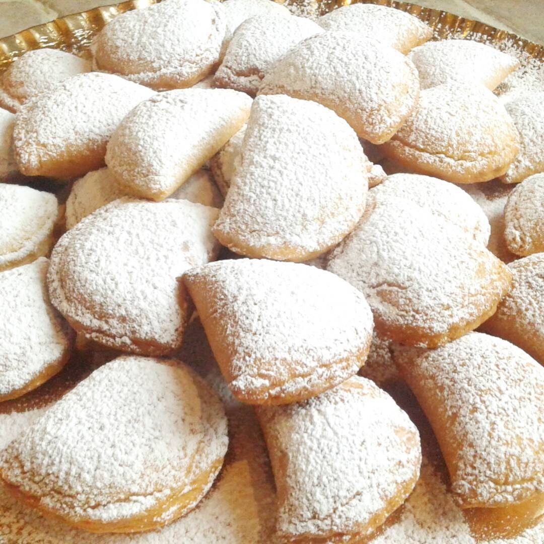 Tortellini fritti alla crema