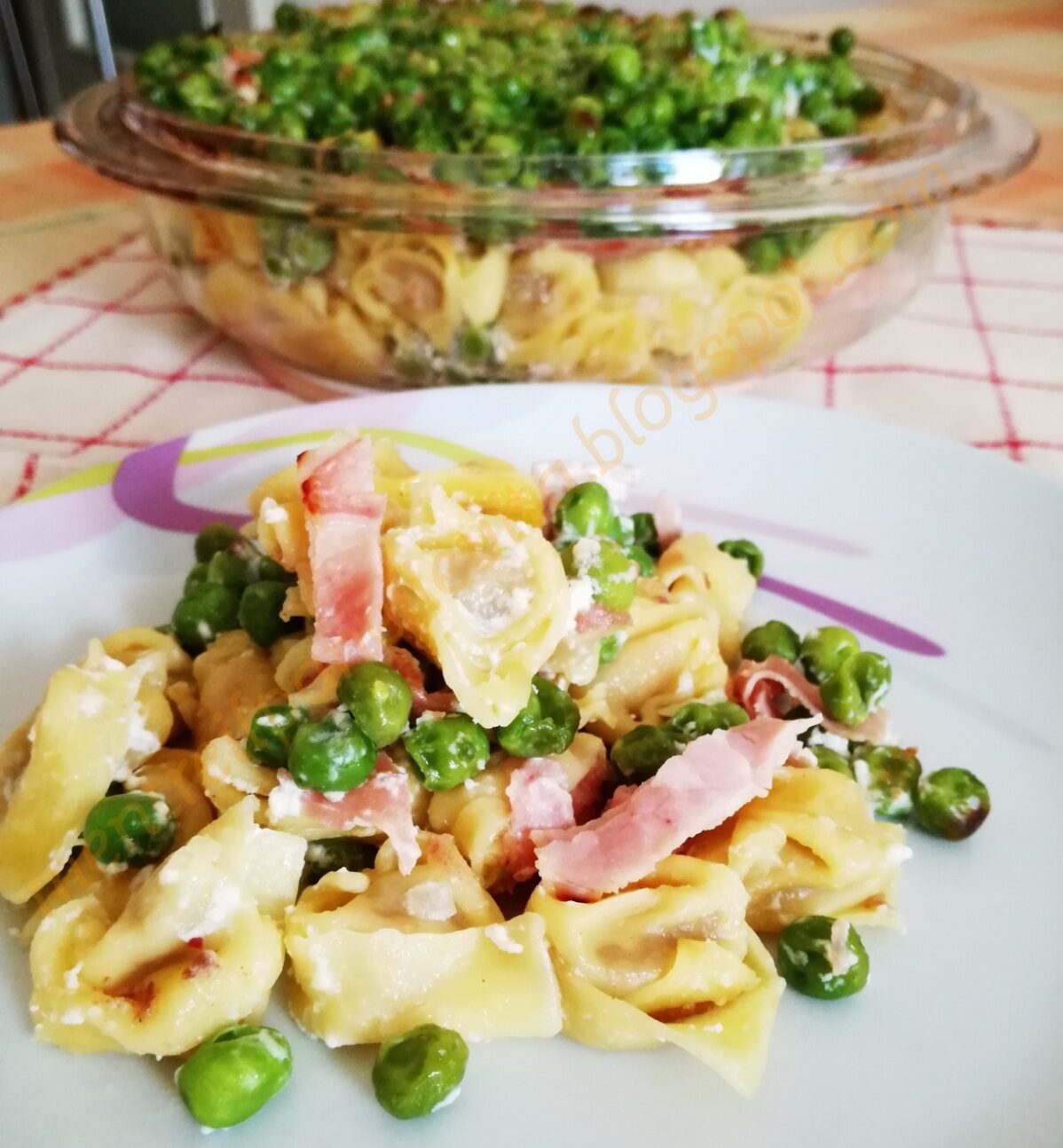 Tortellini gratinati