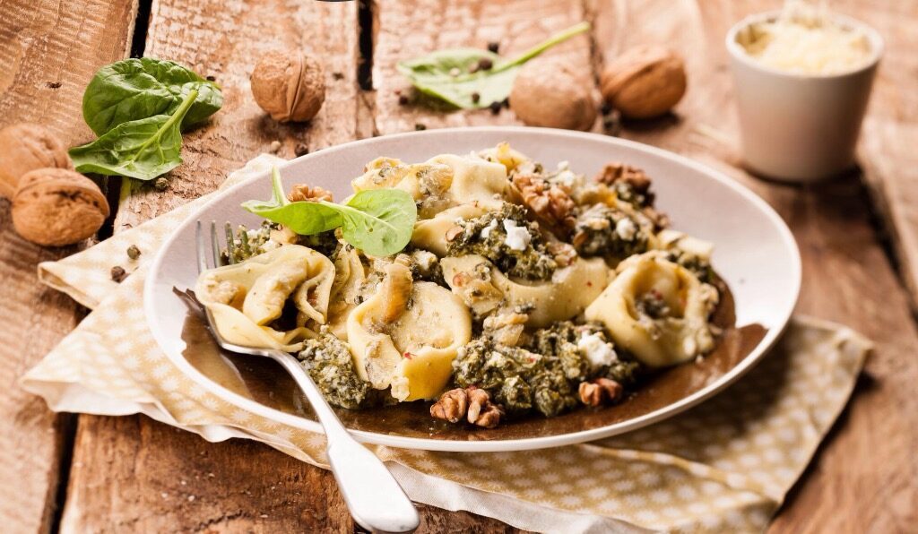 Tortellini spinaci e ricotta