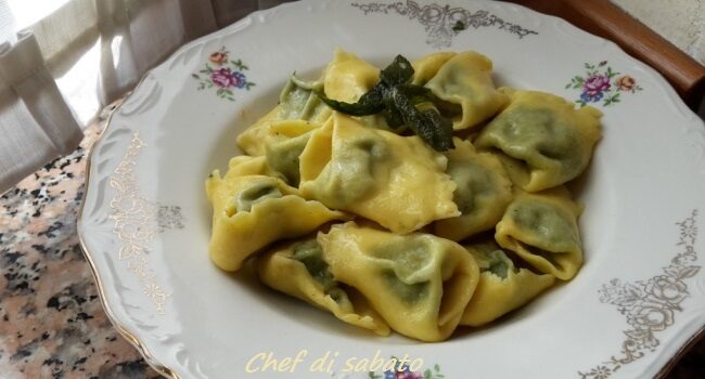 Tortelloni spinaci e ricotta