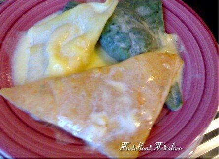 Tortelloni tricolore