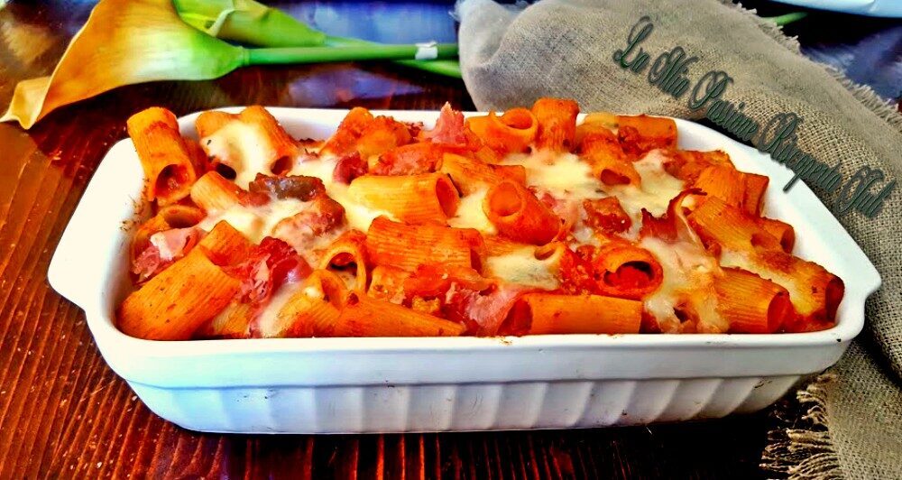 Tortiglioni al forno