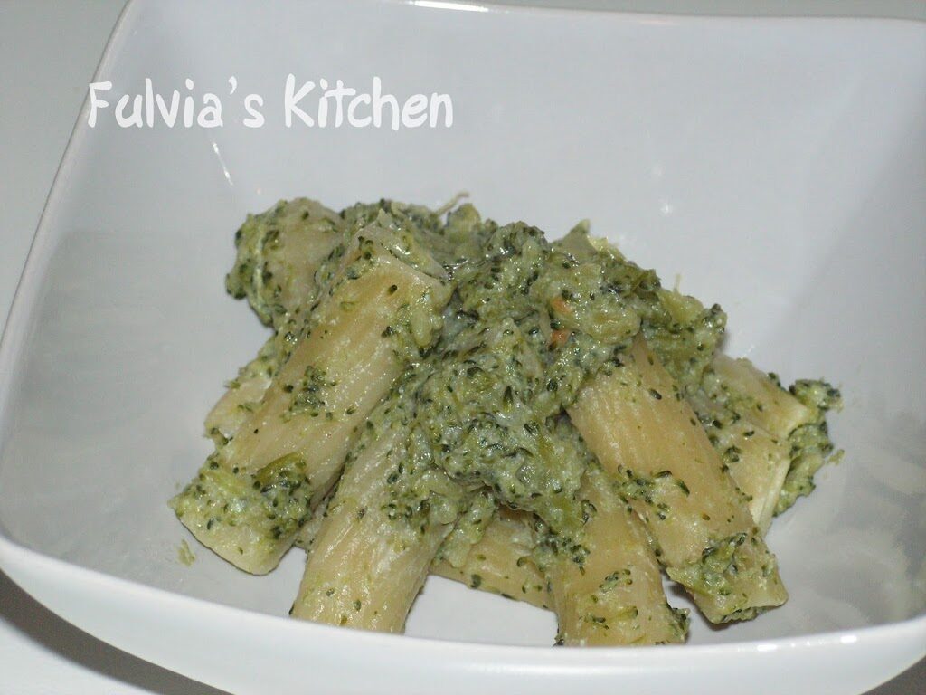 Tortiglioni cremosi al verde