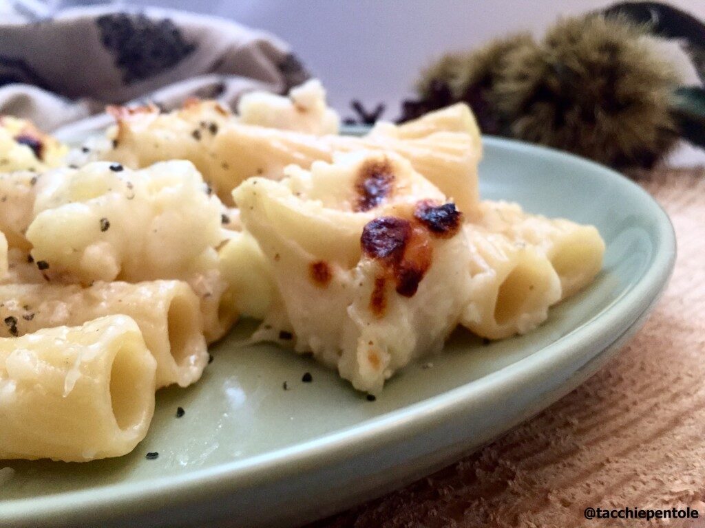 Tortiglioni gratinati con il cavolfiore