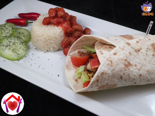 Tortillas con manzo e maiale