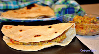 Tortillas e guacamole