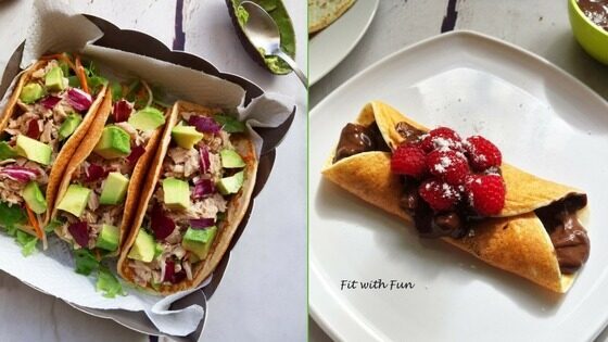 Tortillas o Crepes Dolci o Salate con Soli 2 Ingredienti
