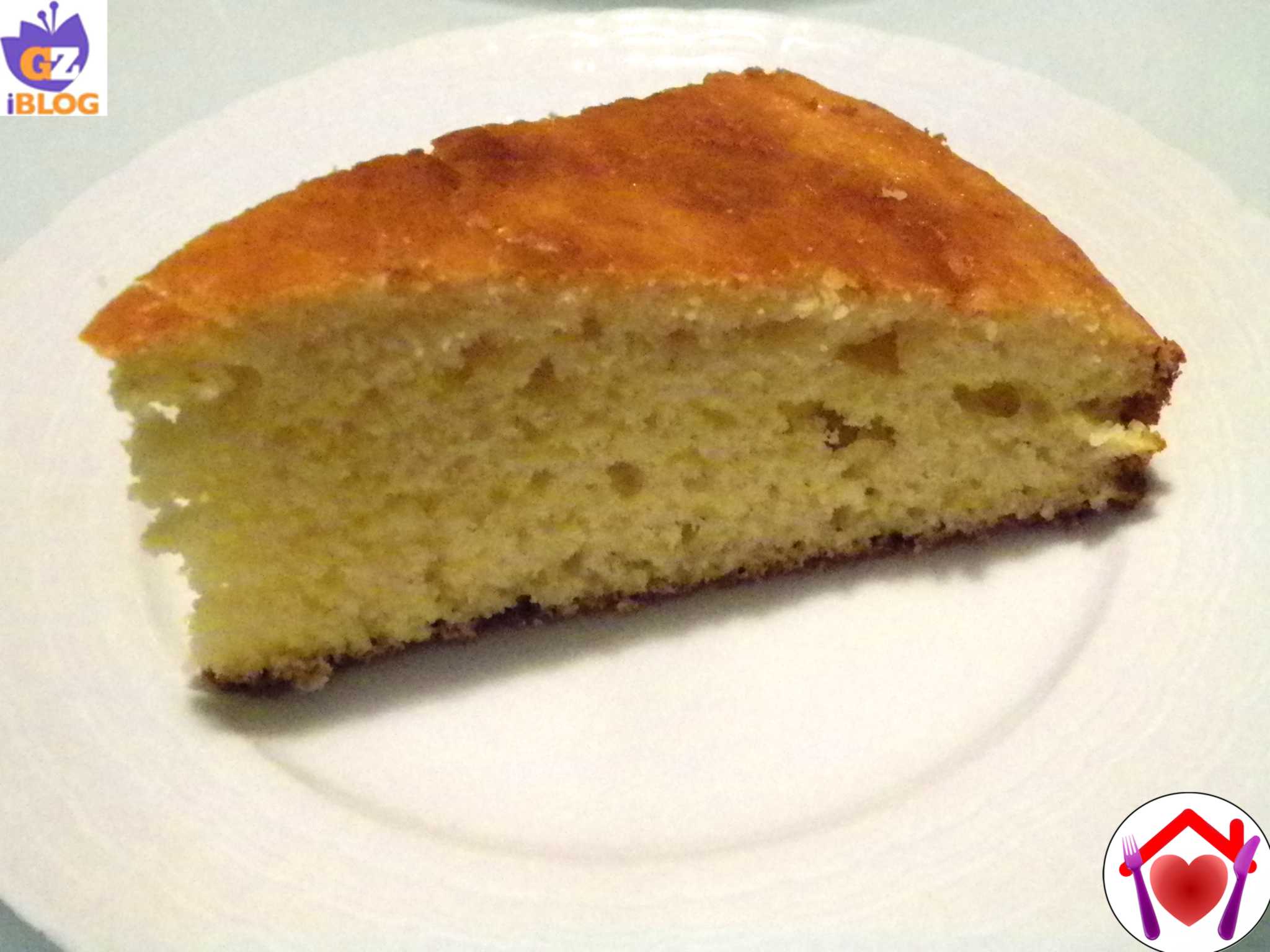 Tortina con yogurt agli agrumi