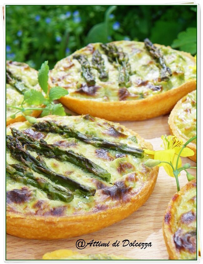 Tortine agli asparagi