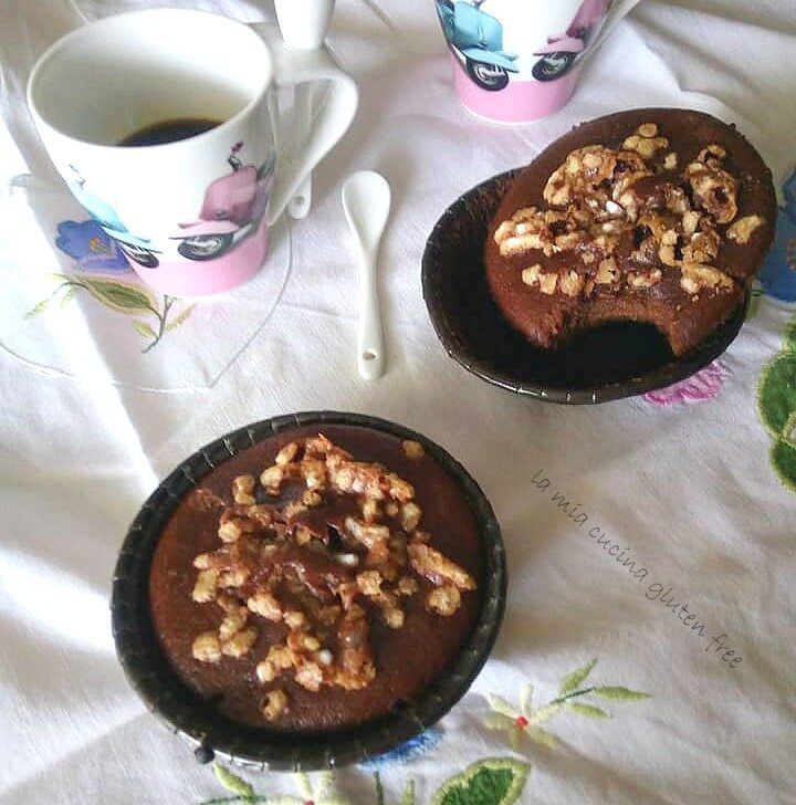 Tortine cacao e arancia senza glutine