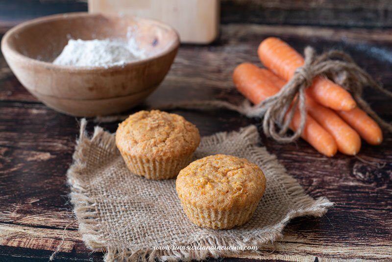 Tortine carote e farro integrale