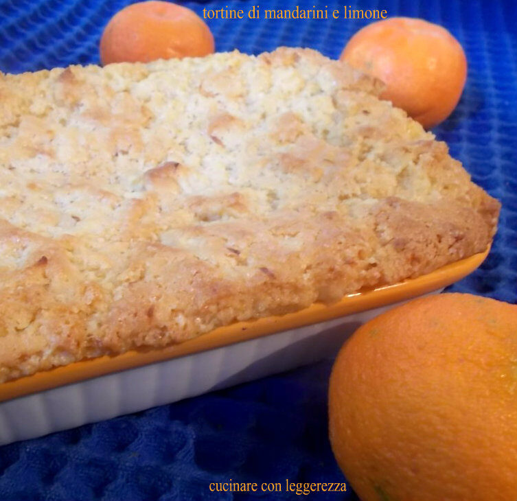 Tortine di mandarini e limone