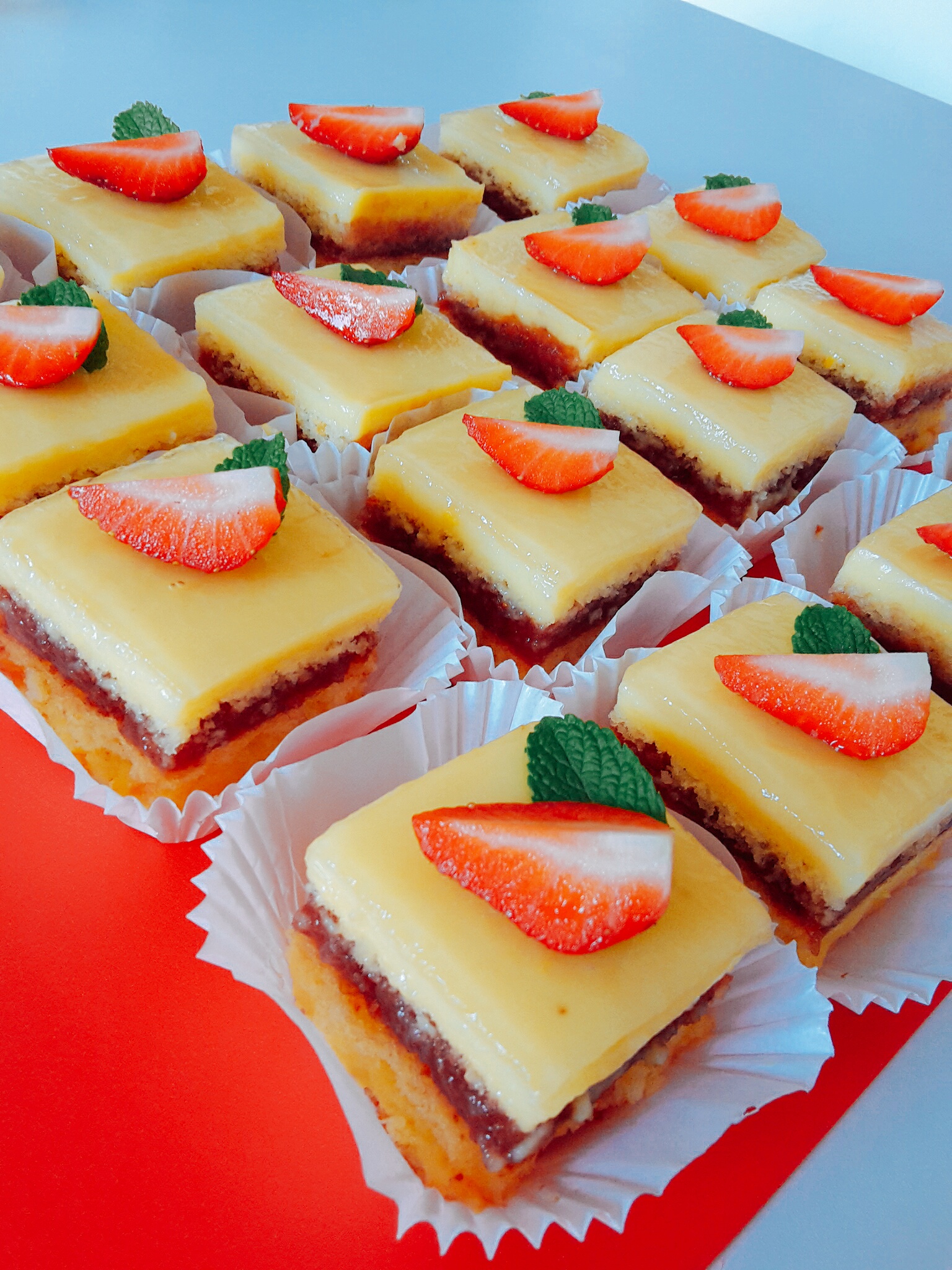 Tortine lemonfragola, gusto freschissimo e delicato
