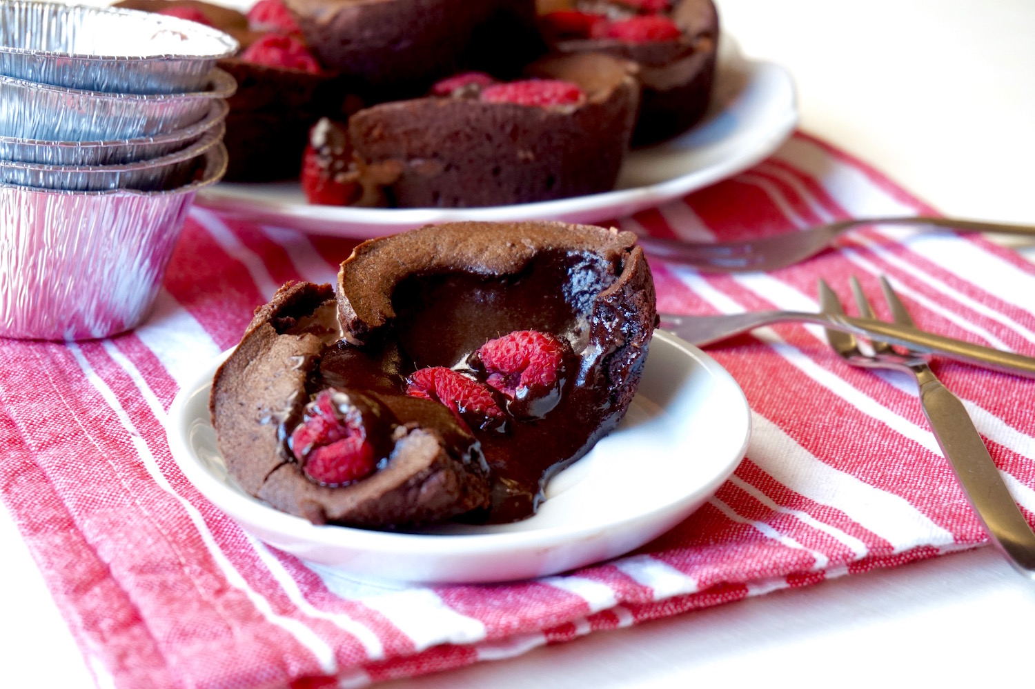 Tortini al cioccolato con cuore di nutella, ricetta con video