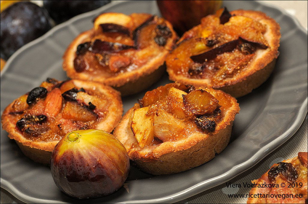 Tortini di frutti autunnali senza glutine