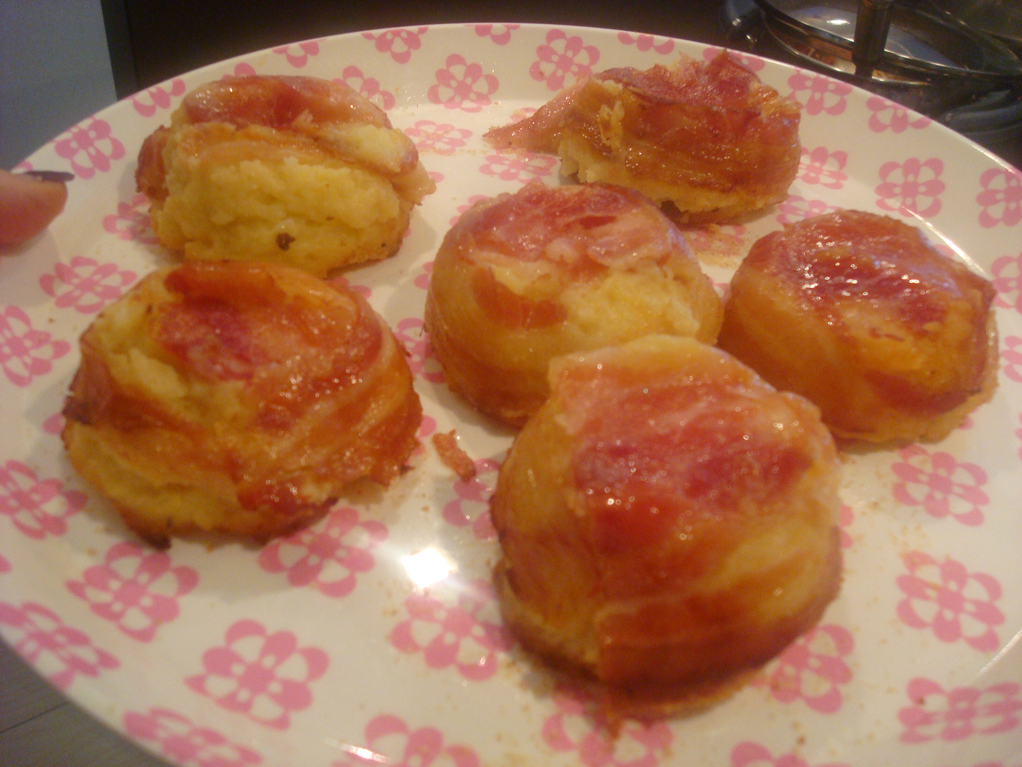 Tortini di patate con pancetta