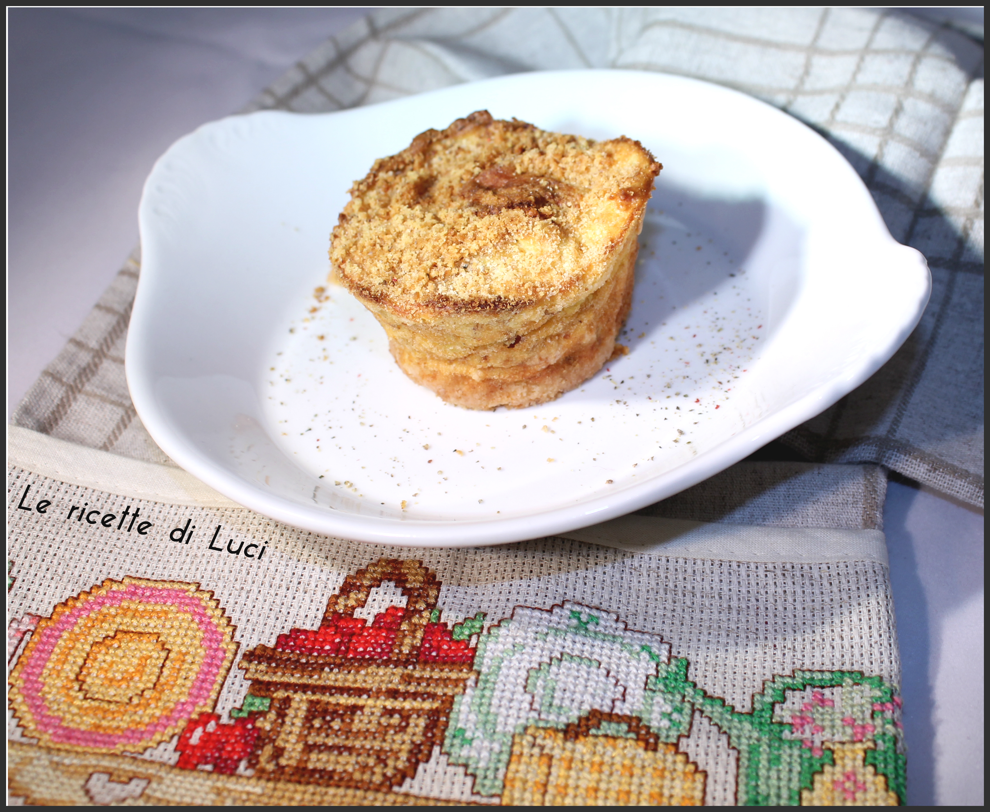 Tortini di patate e salsiccia