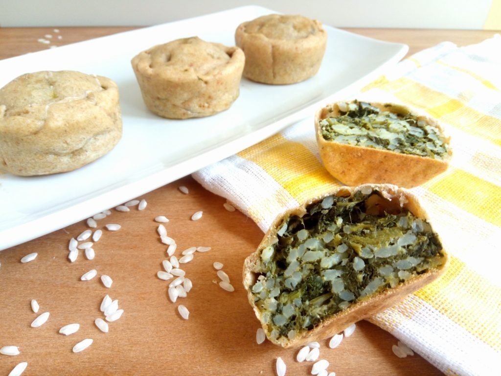 Tortini di riso e bietole