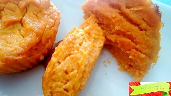 Tortini di zucca rossa con e senza bimby