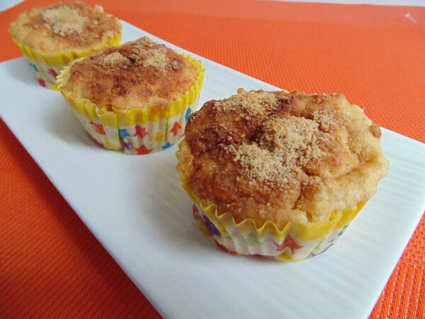 Tortini mele e biscotti-senza glutine