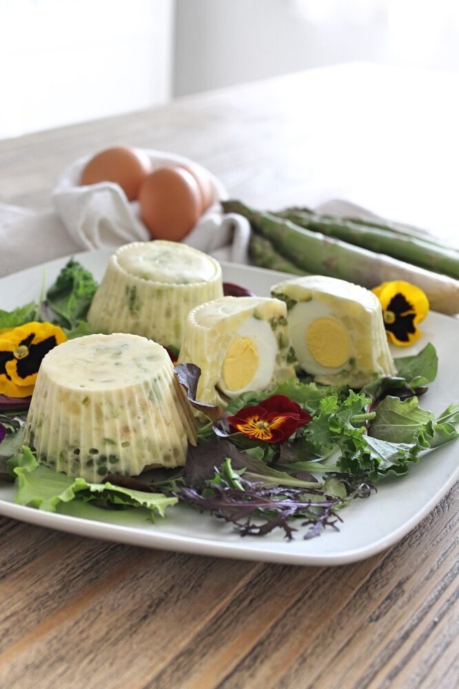 Tortini patate, asparagi e uova