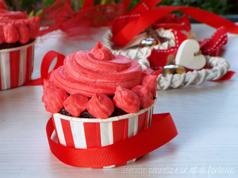 Tortini san valentino dolci al cacao