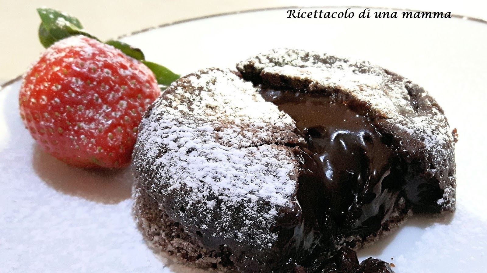 Tortino al cioccolato dal cuore morbido al profumo d’arancia