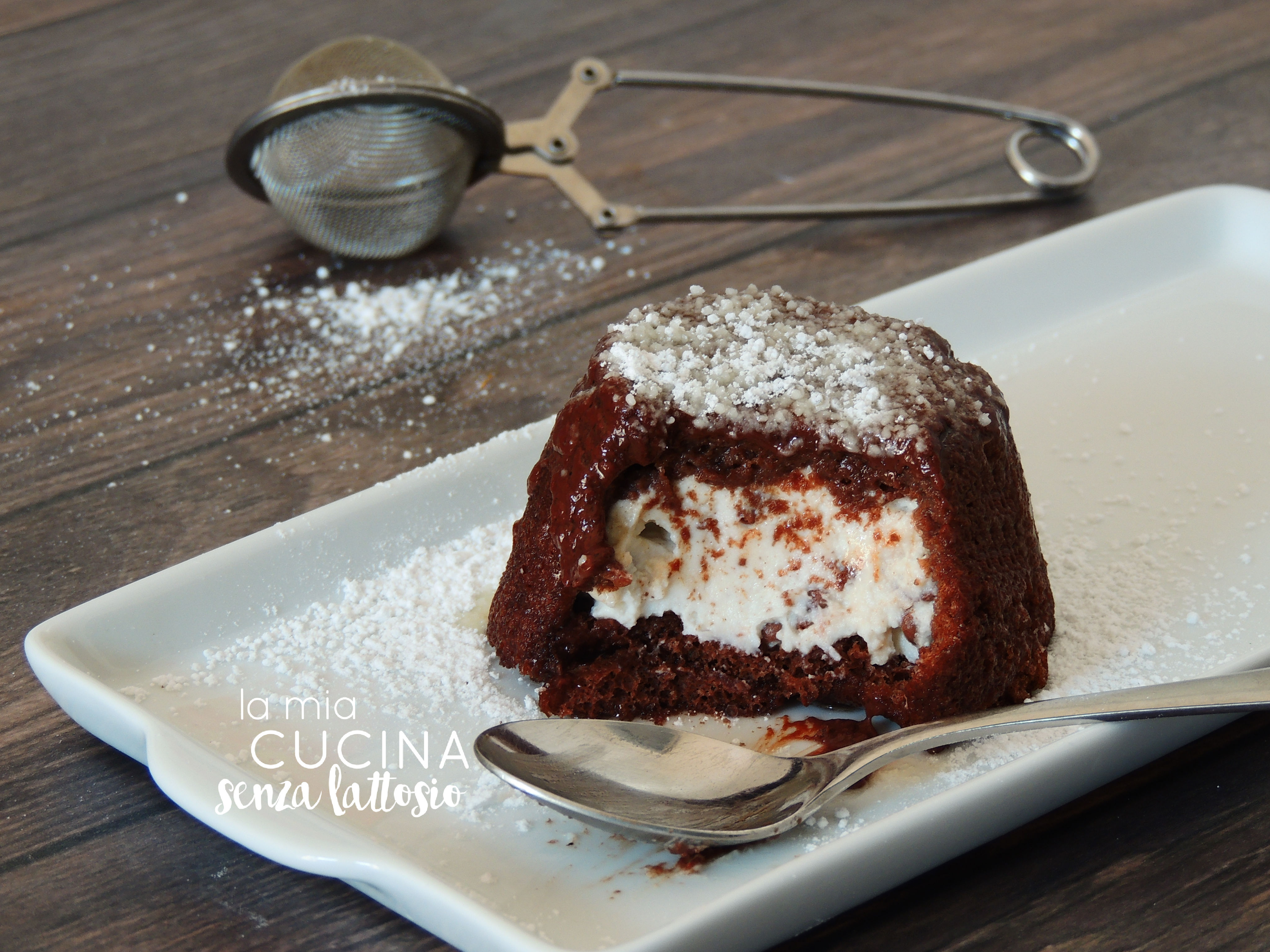 Tortino al cioccolato veloce – senza lattosio