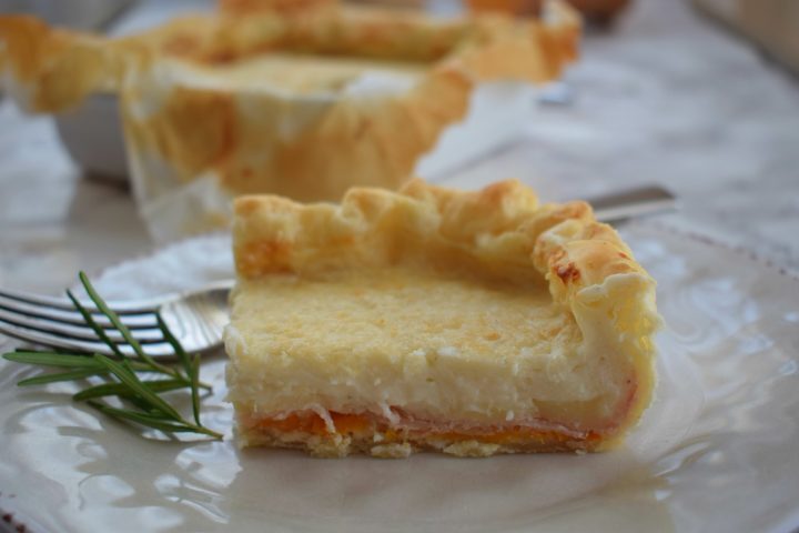 Tortino alla zucca filante