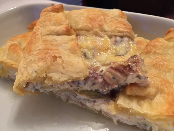 Tortino di alici e caciocavallo