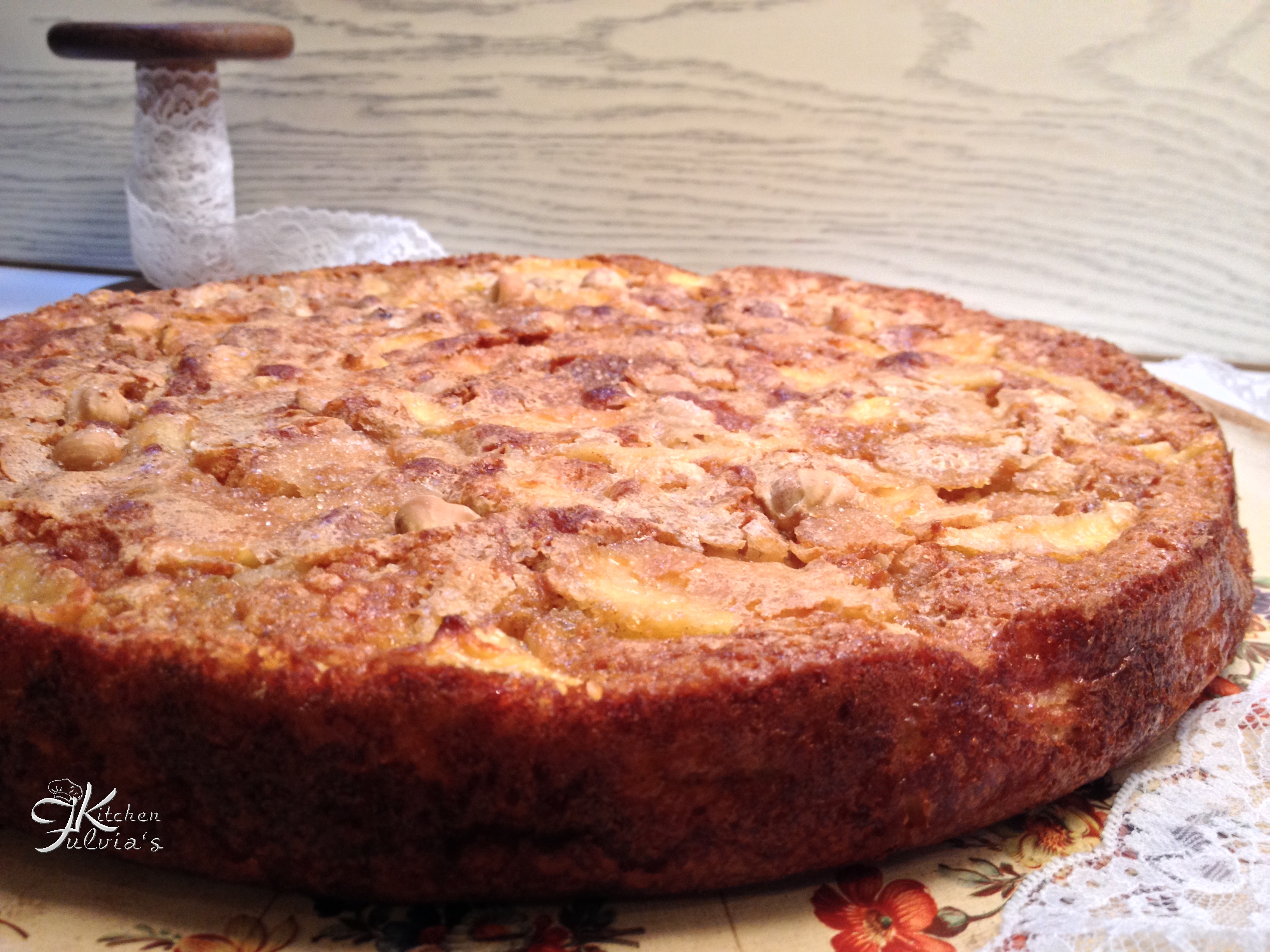 Tortino di frutta senza burro, ricetta facile