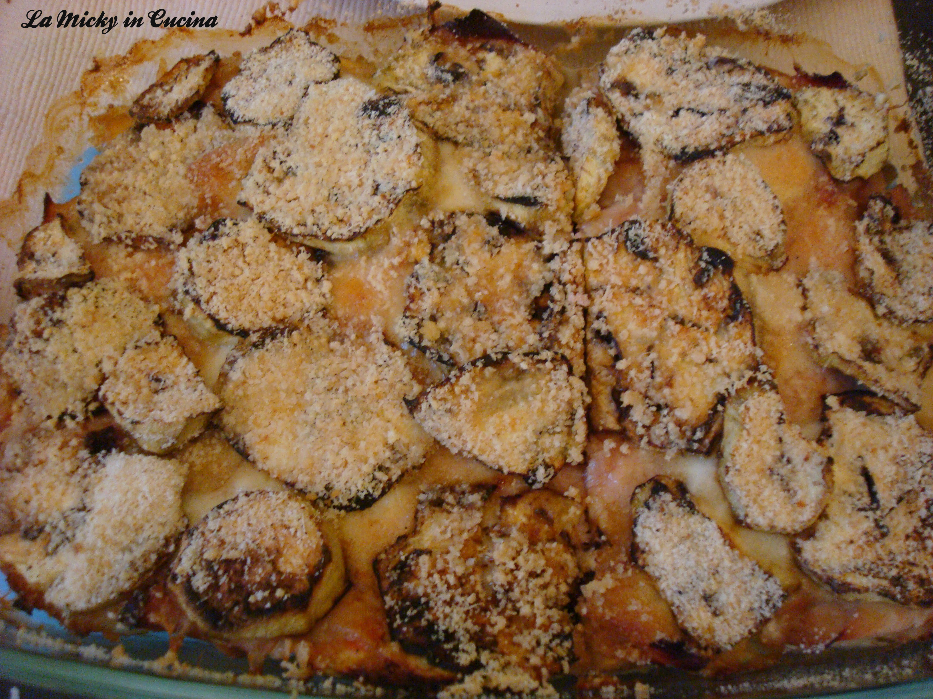 Tortino di melanzane al forno